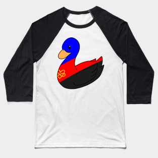 Polyamorous Duck Baseball T-Shirt